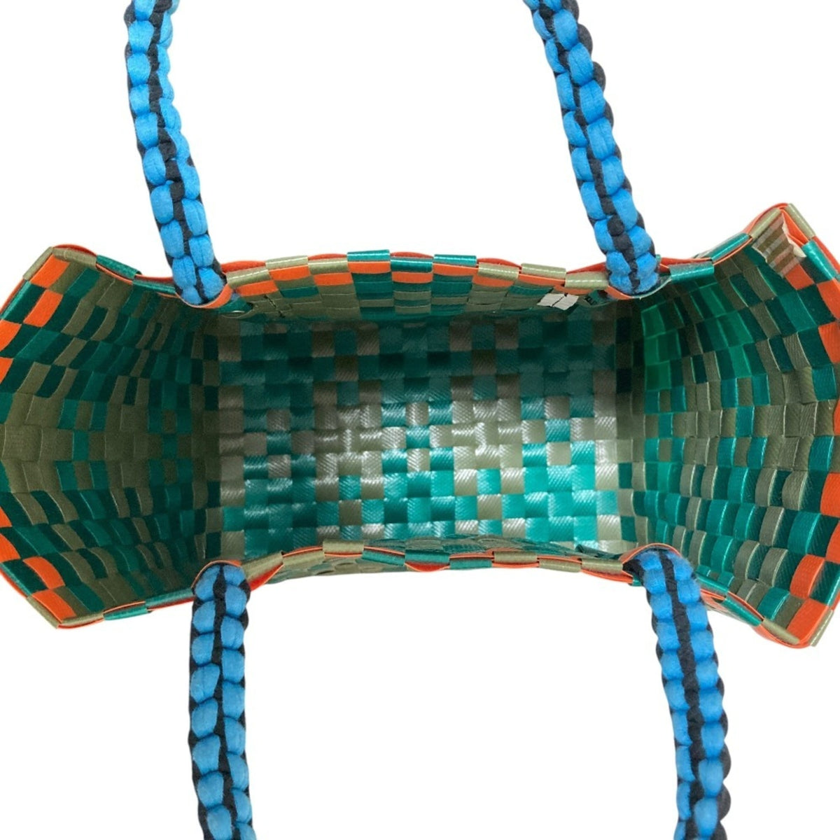 Marni Green Orange Jersey Basket Handbag (Pre-Owned)