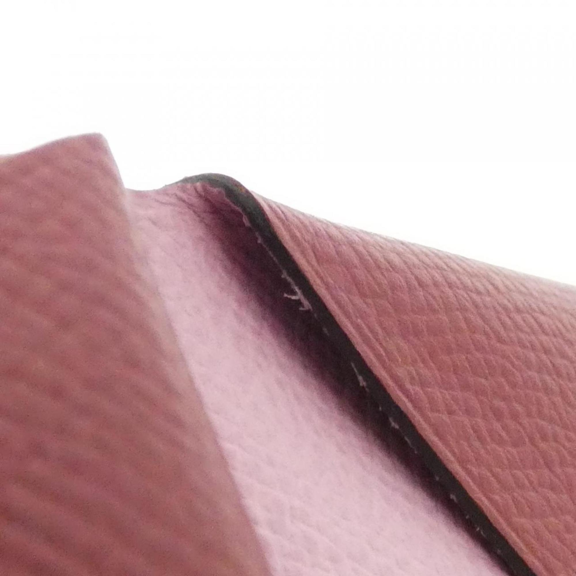Hermes Rouge Grenat Epsom Leather Coin Purse/Coin Case (Pre-Owned)