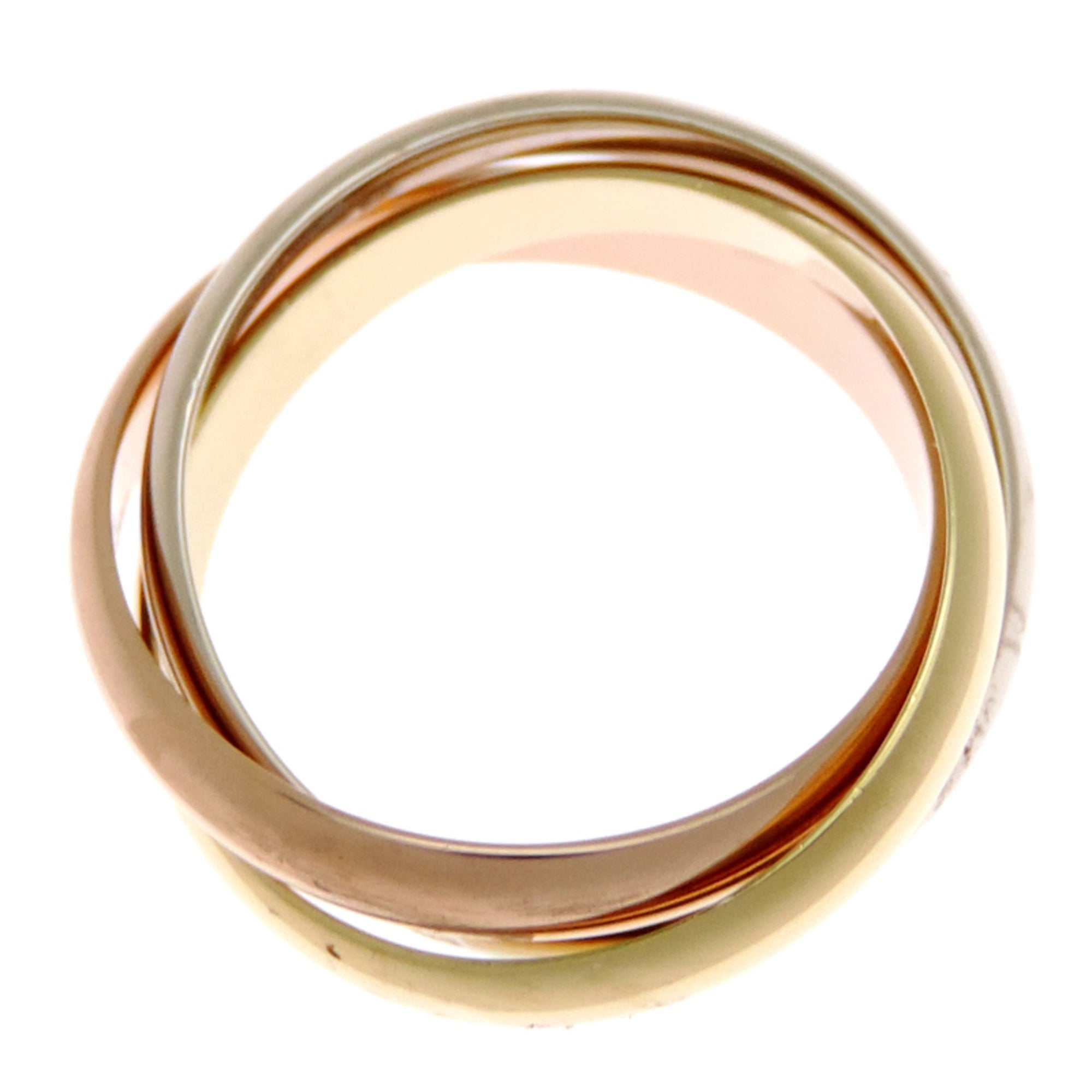 Cartier Yellow Gold (18K) Pink Gold (18K) White Gold (18K) Band Ring (Pre-Owned)