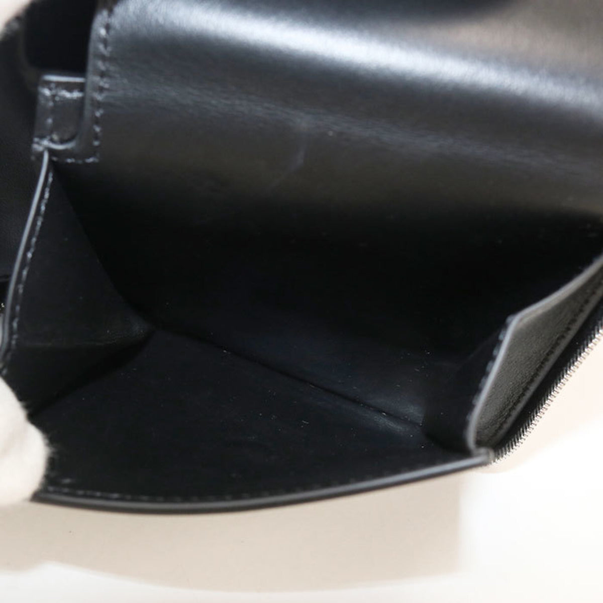 Celine Black Leather Wallet (Bi-Fold) (Pre-Owned)