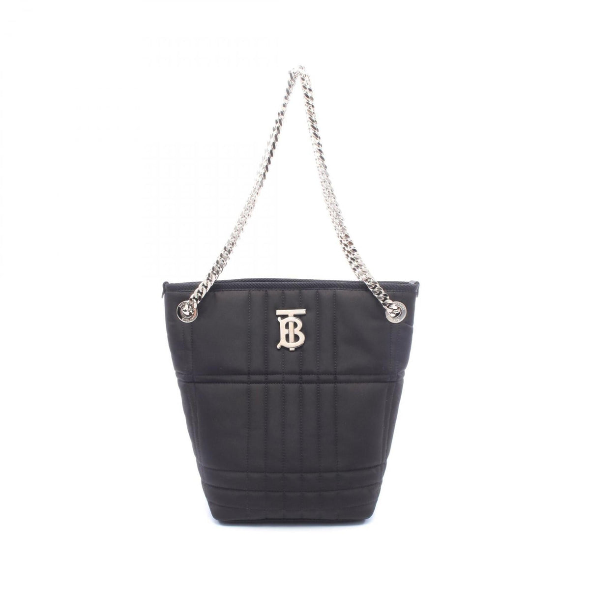 Burberry Black Nylon Handbag Shoulder Bag (Pre-Owned)