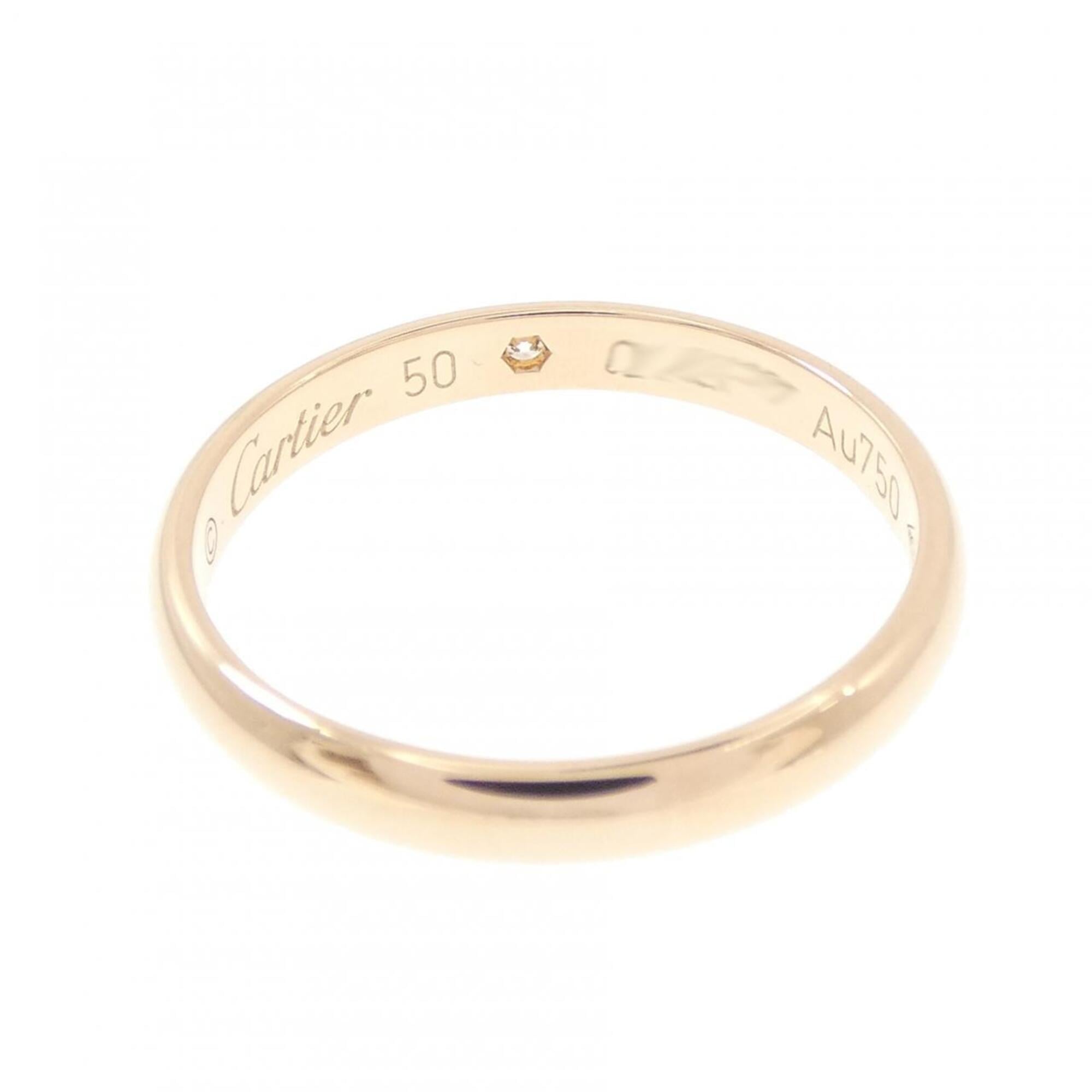Cartier Pink Gold (18K) Band Ring (Pre-Owned)