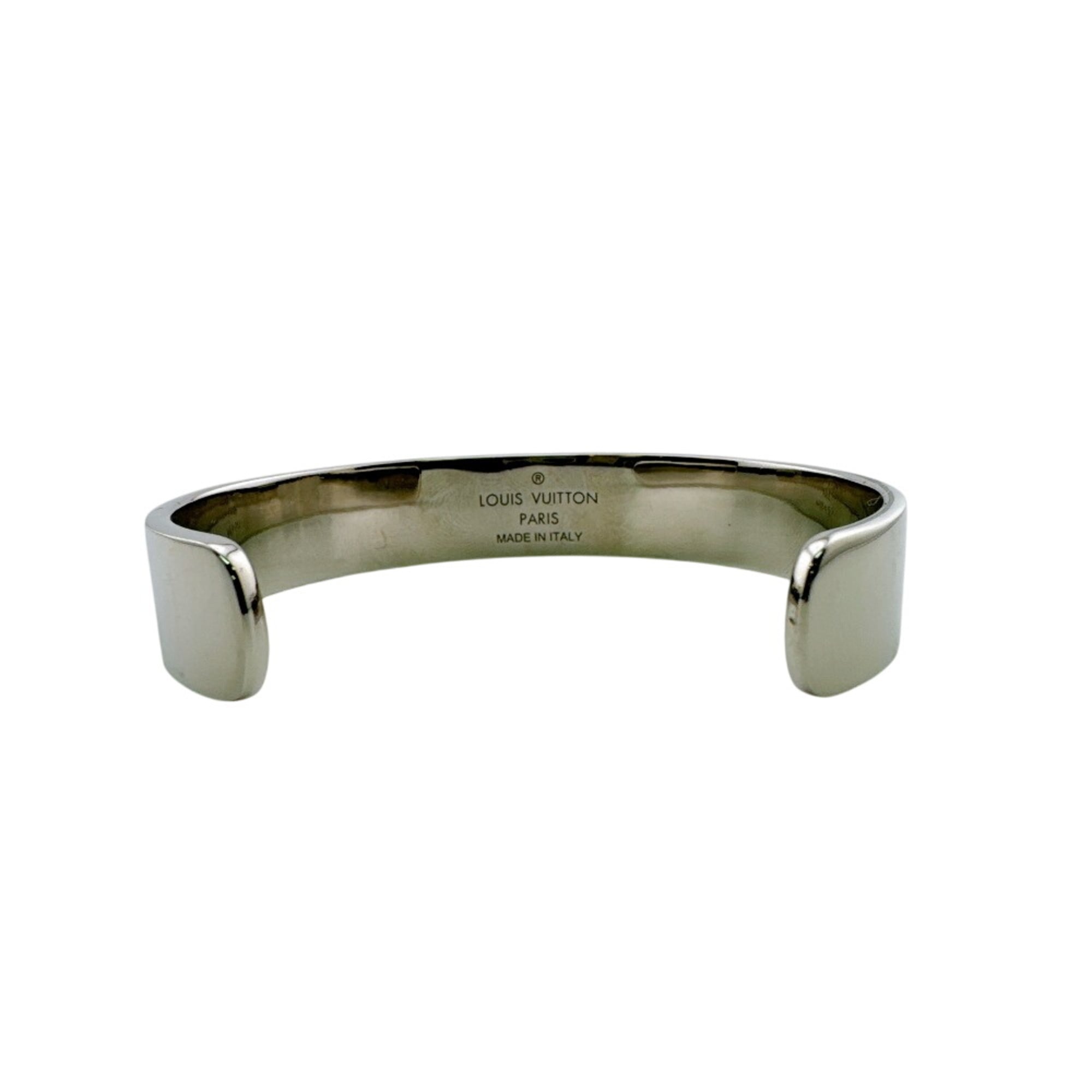 Louis Vuitton Silver Metal Charm Bracelet (Pre-Owned)