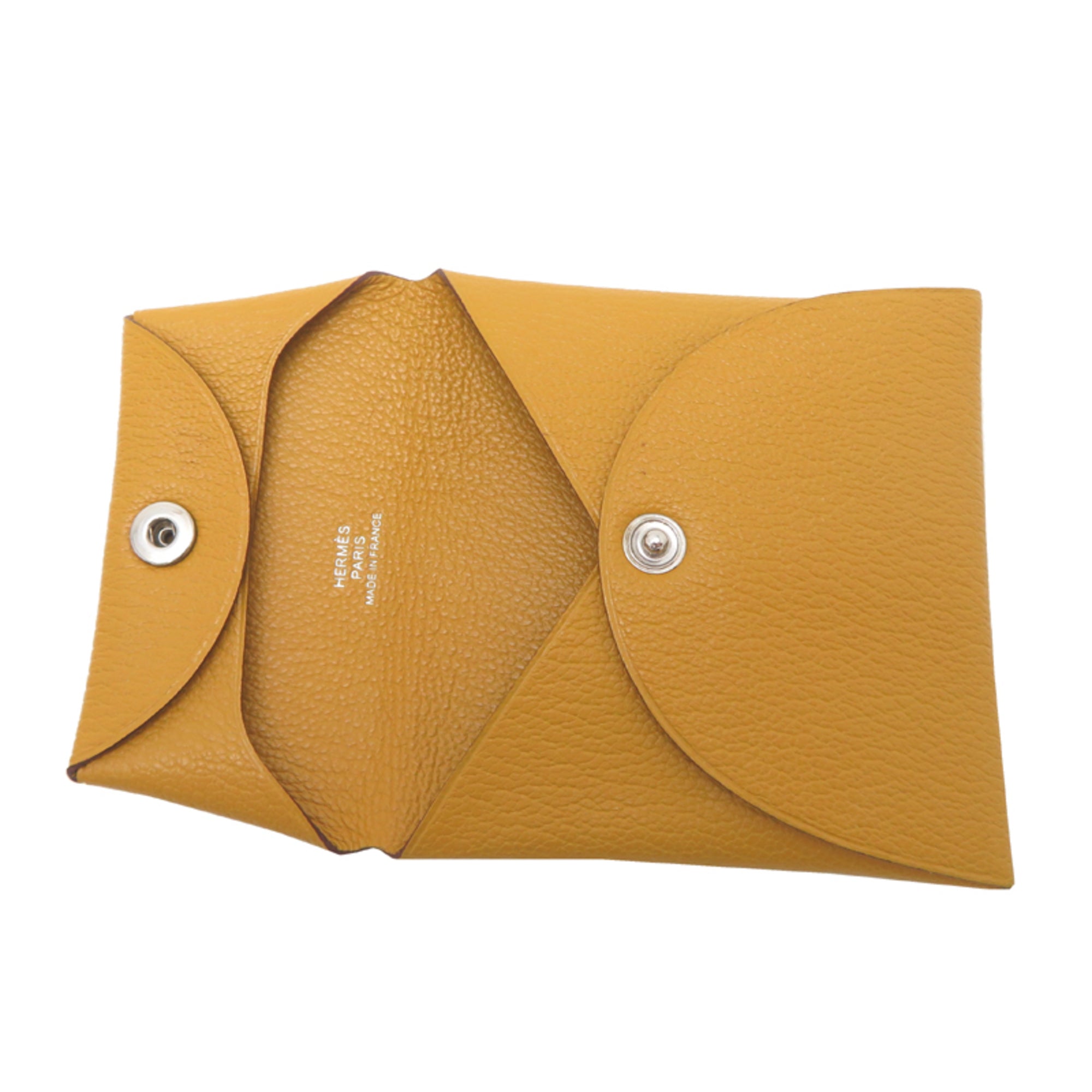 Hermes Natural Sable Chevre Leather Coin Purse/Coin Case (Pre-Owned)