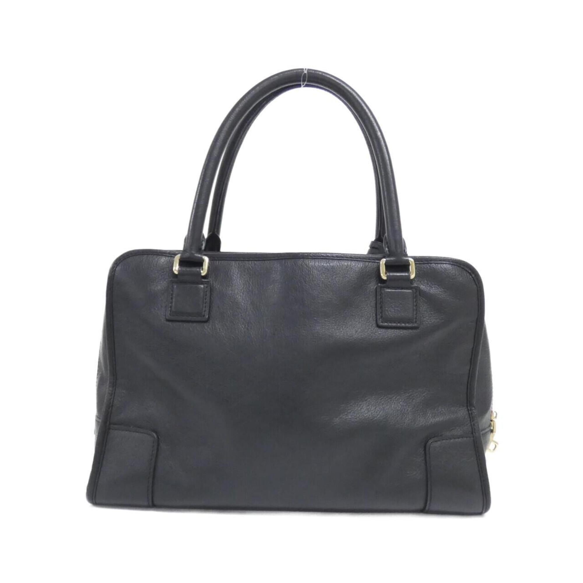 Loewe Black Leather Handbag (Pre-Owned)