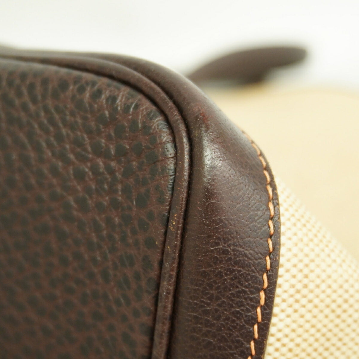 Hermes Brown Toile H Tote Bag (Pre-Owned)