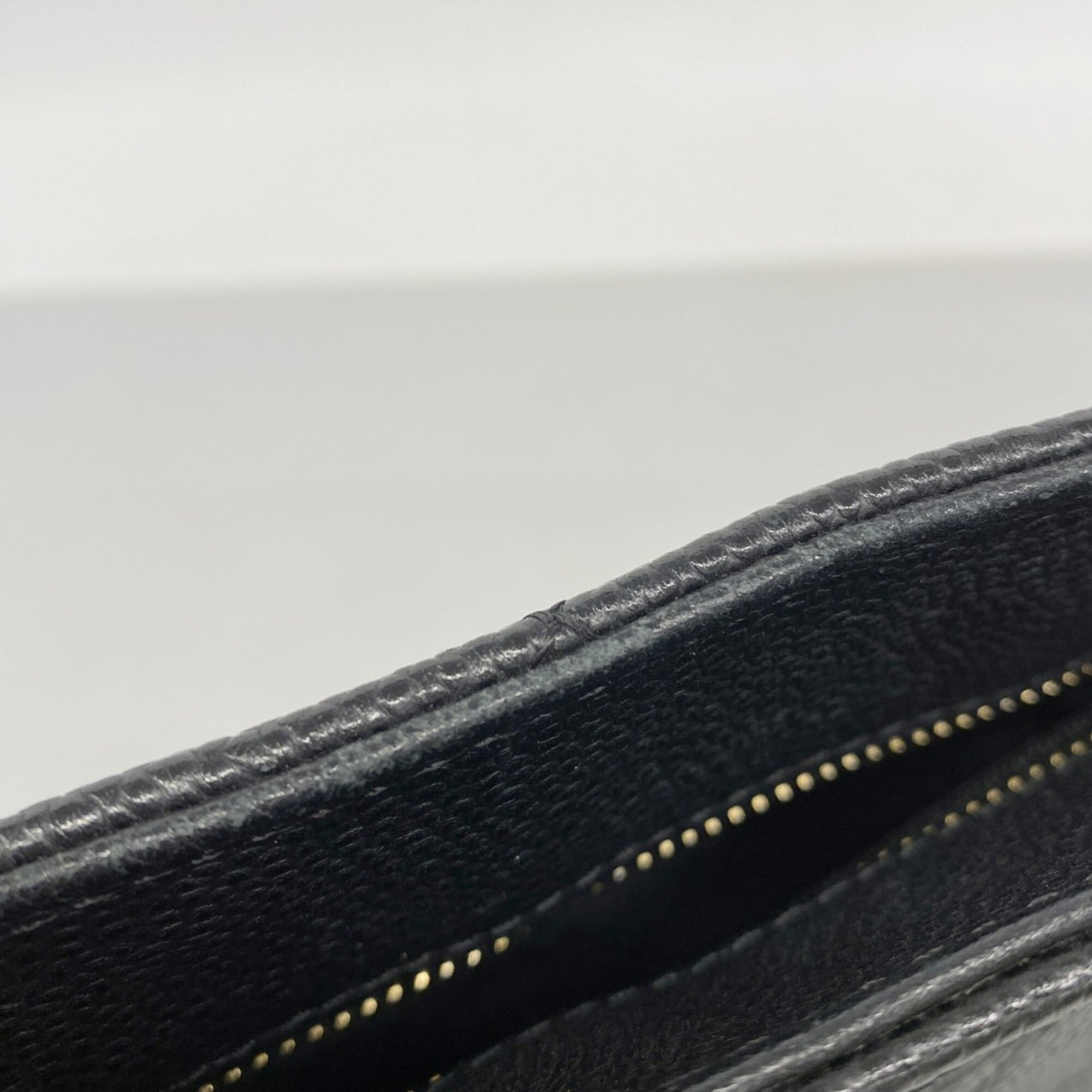 Chanel Black Grained Calfskin Tote Bag (Pre-Owned)