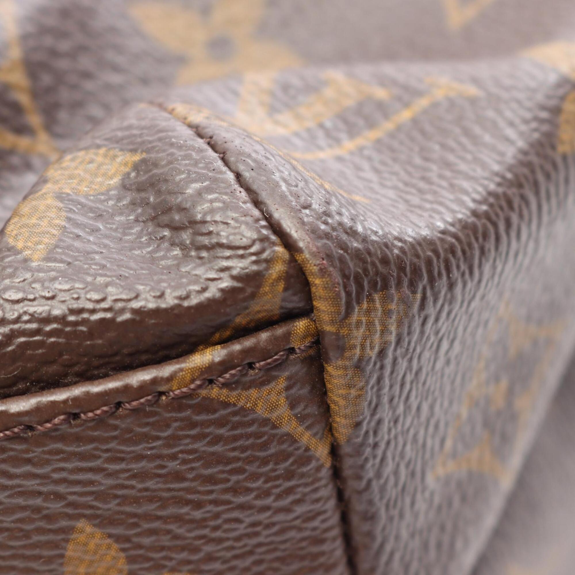 Louis Vuitton Brown Monogram Monogram Leather Handbag Tote Bag (Pre-Owned)