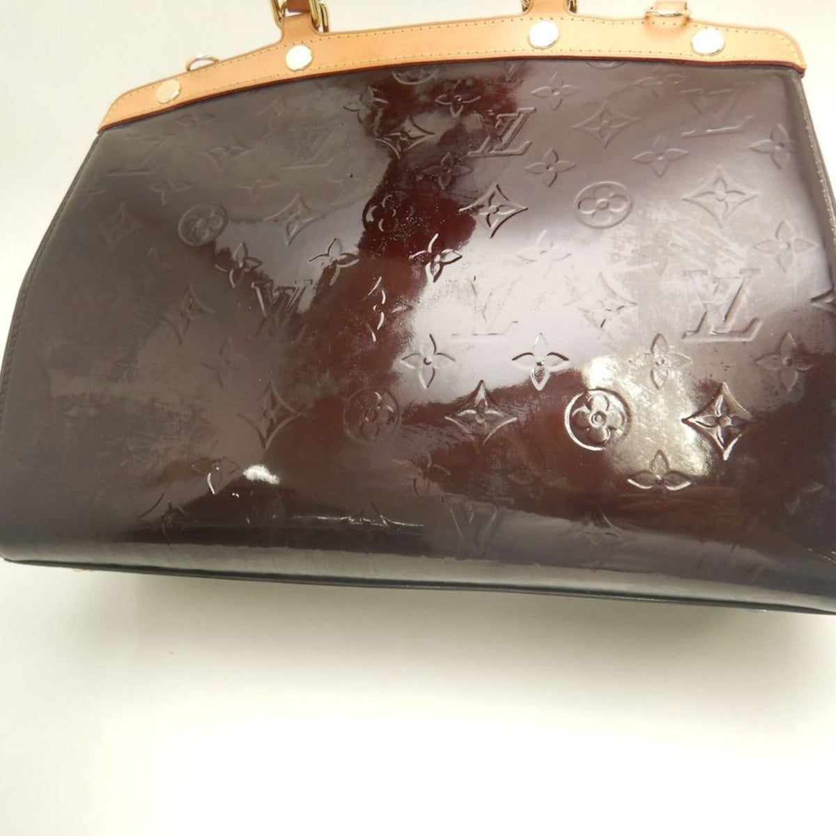 Louis Vuitton Monogram Vernis Amarante Monogram Vernis Handbag (Pre-Owned)