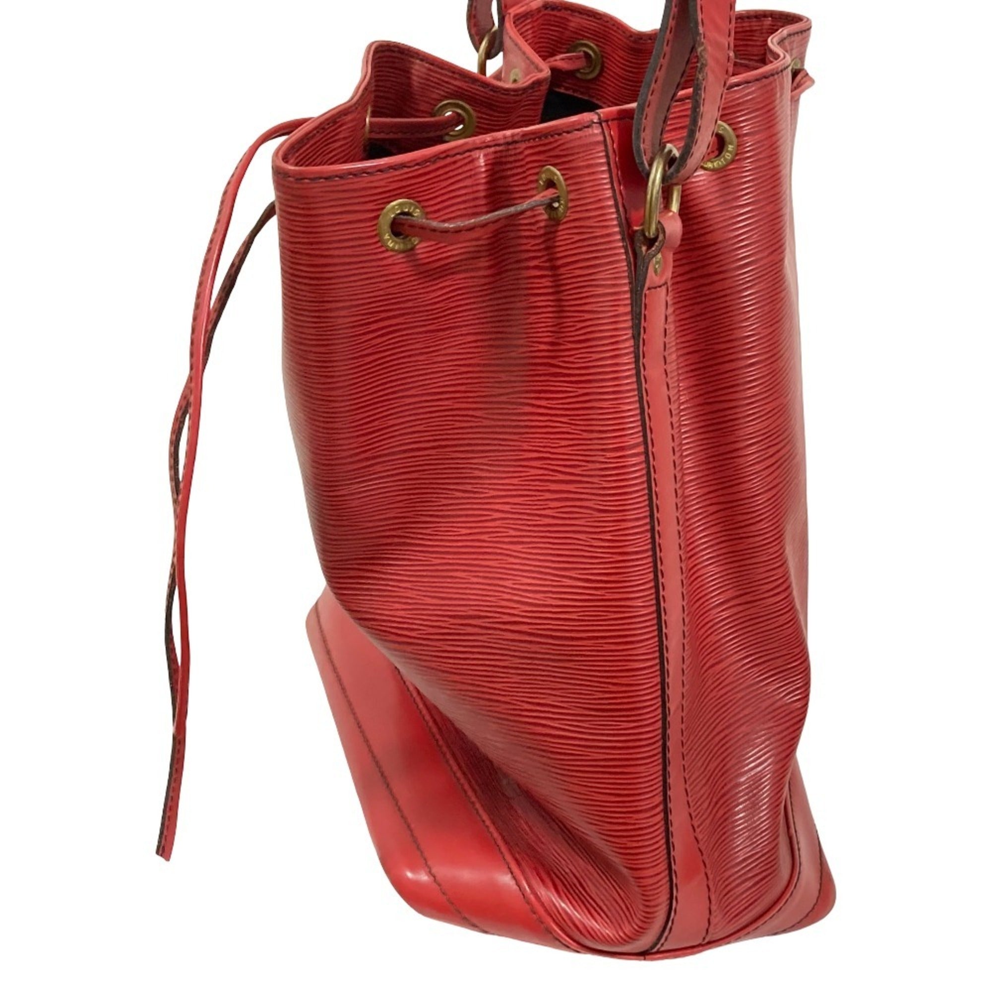 Louis Vuitton Castilian Red Epi Leather Shoulder Bag (Pre-Owned)