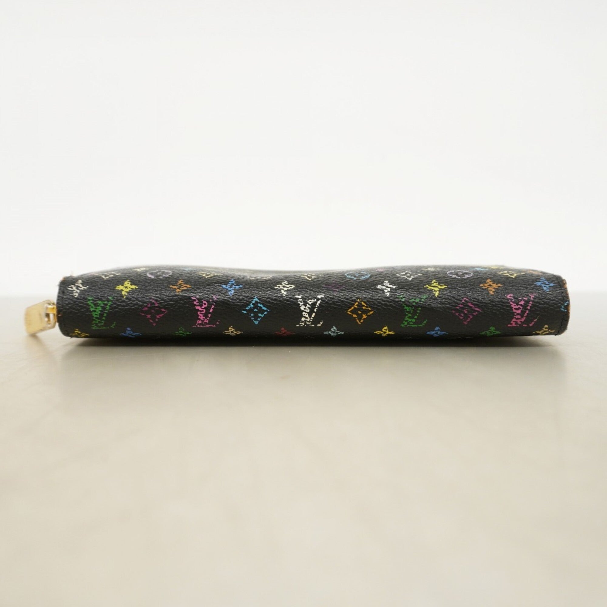 Louis Vuitton Grenade Noir Long Wallet (Bi-Fold) (Pre-Owned)