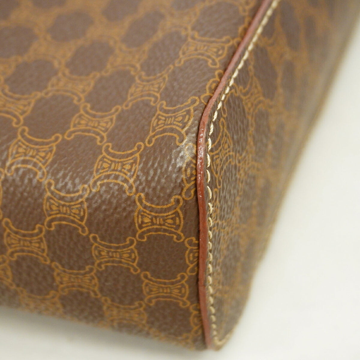 Celine Brown Pvc Vanity Bag (Pre-Owned)