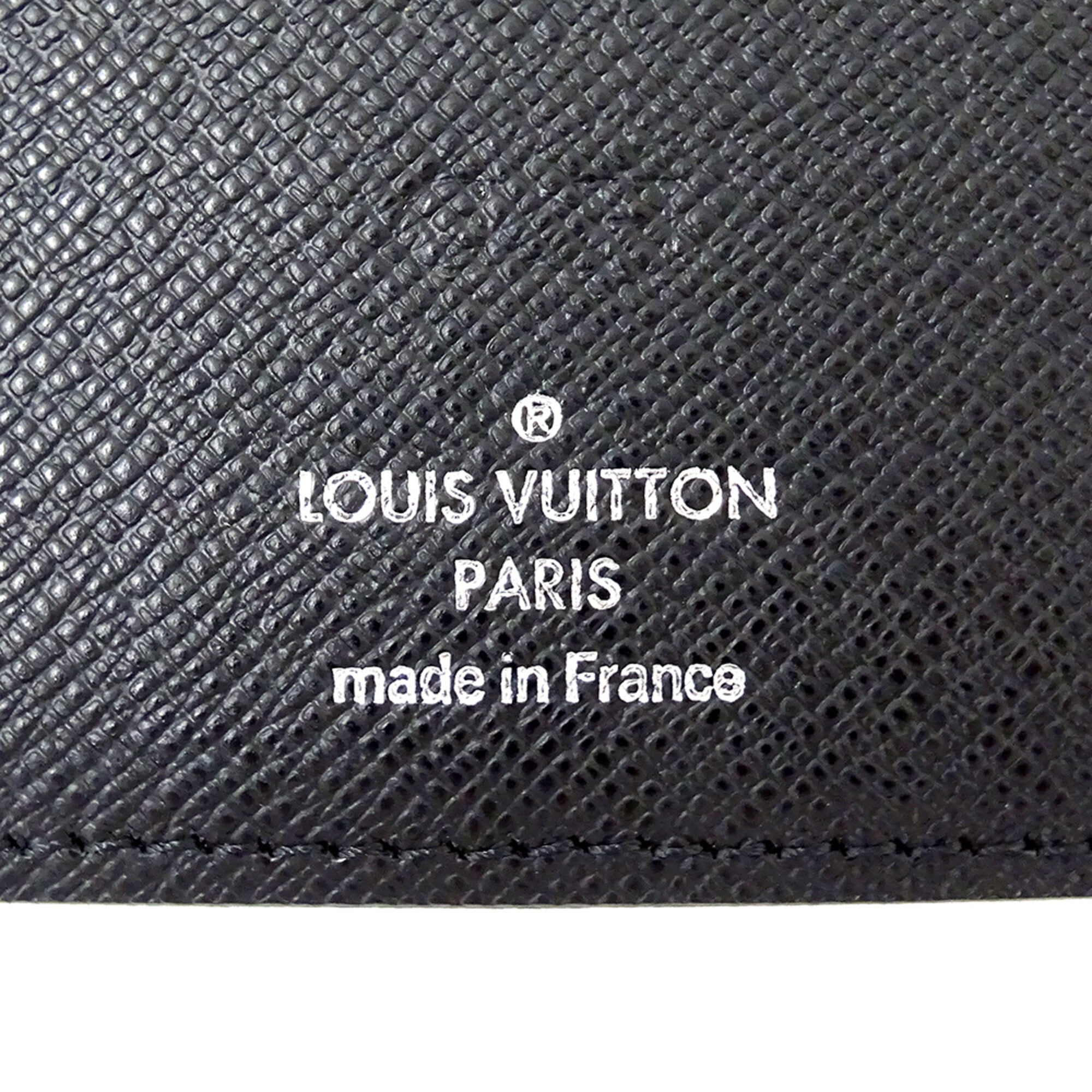 Louis Vuitton Black Damier Graphite Damier Graphite Long Wallet (Bi-Fold) (Pre-Owned)