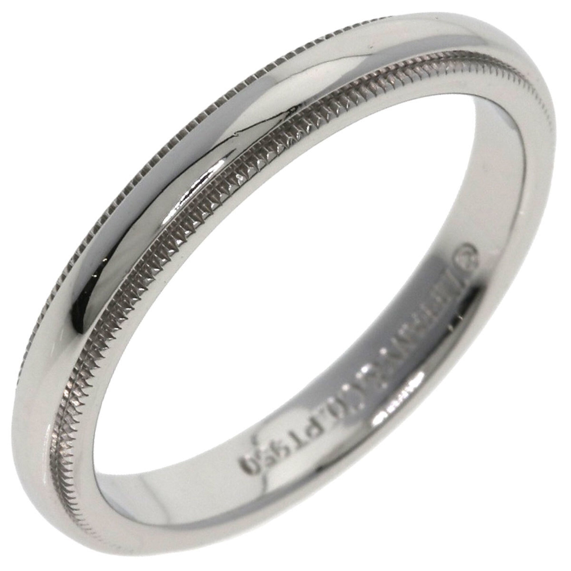 Tiffany Platinum 950 Band Ring (Pre-Owned)