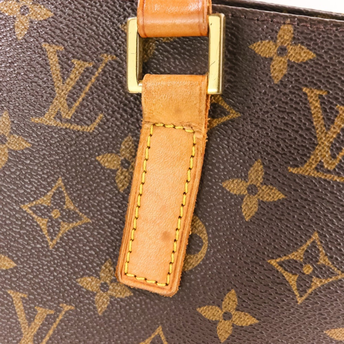 Louis Vuitton Brown Monogram Canvas Handbag Tote Bag (Pre-Owned)