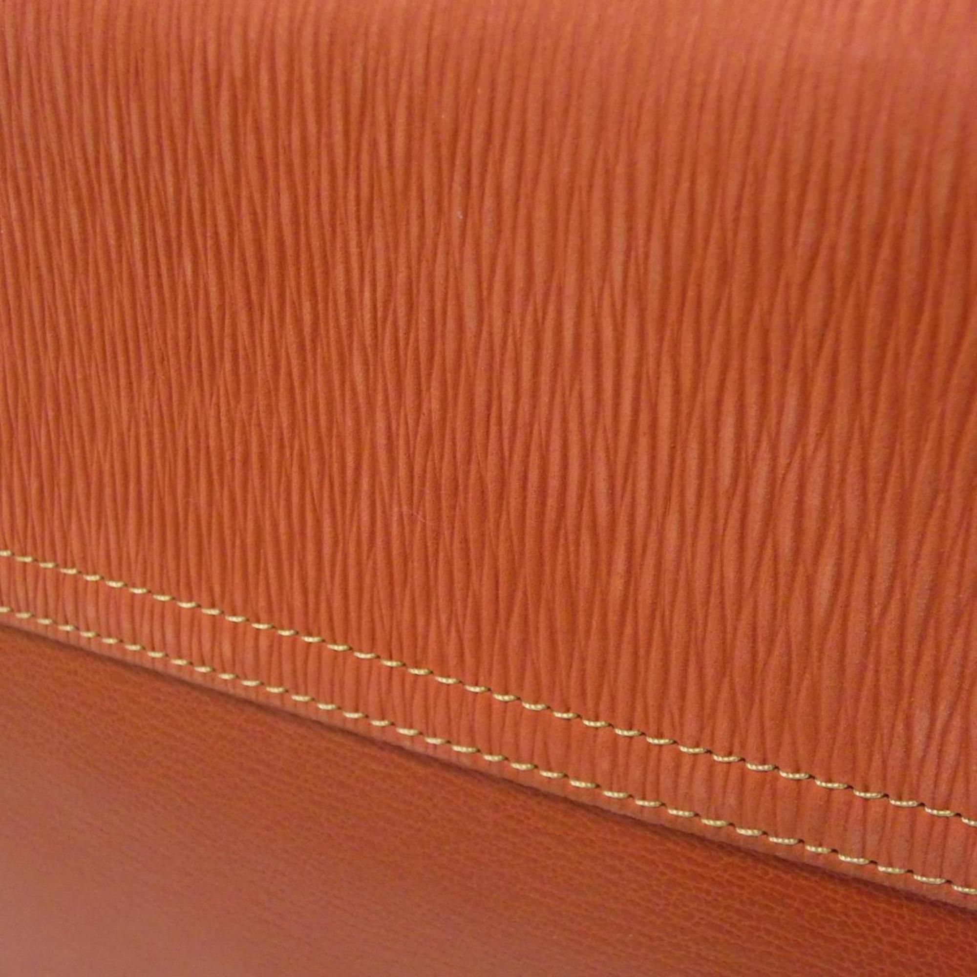 Loewe Red Color Leather Handbag (Pre-Owned)
