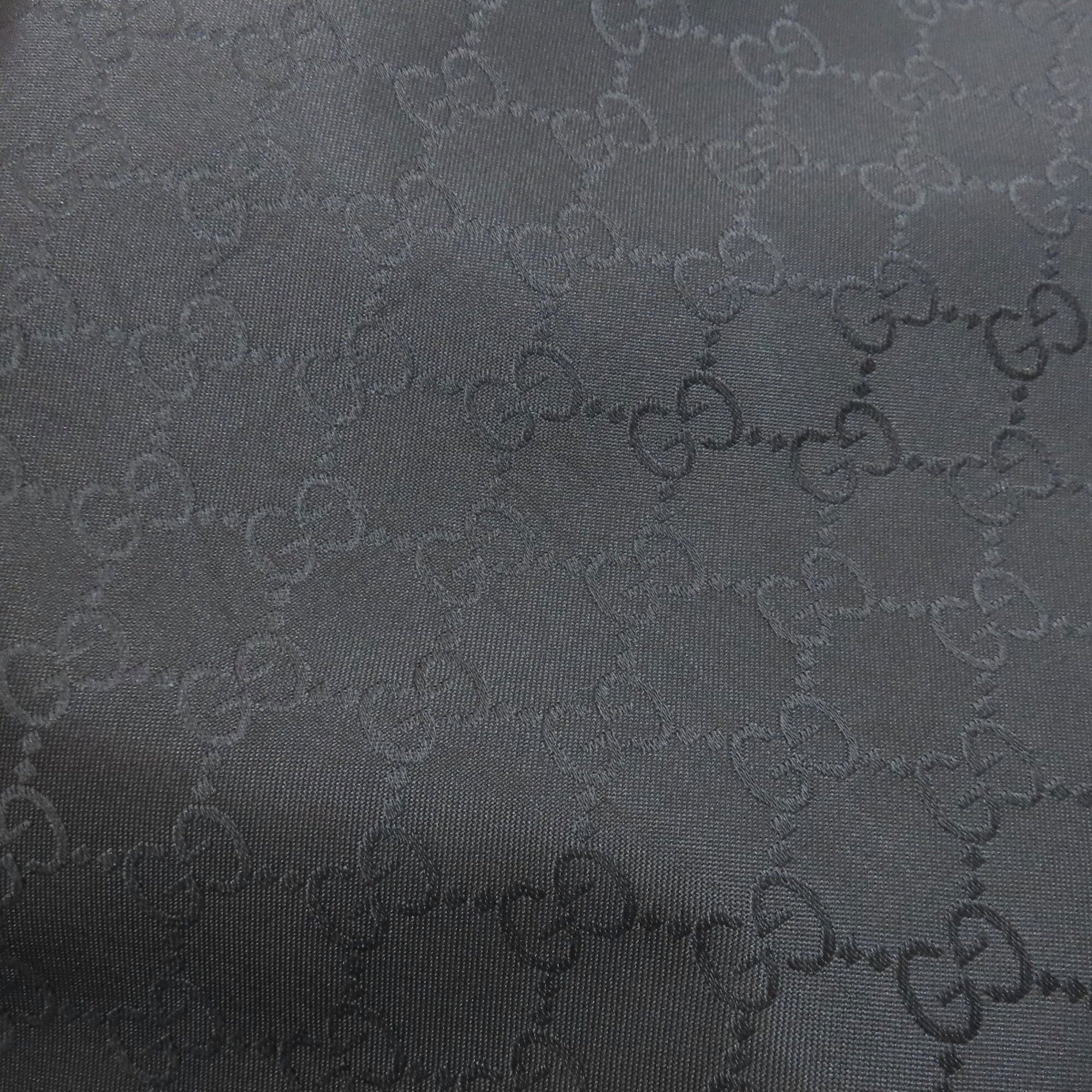 Gucci Black Nylon Canvas Tote Bag (Pre-Owned)