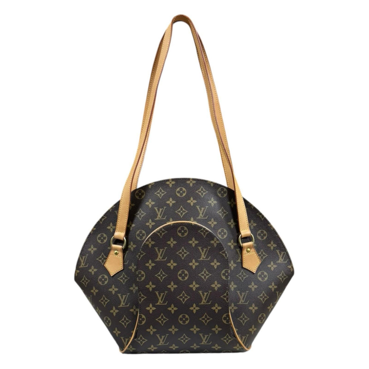 Louis Vuitton Brown Monogram Shoulder Bag (Pre-Owned)