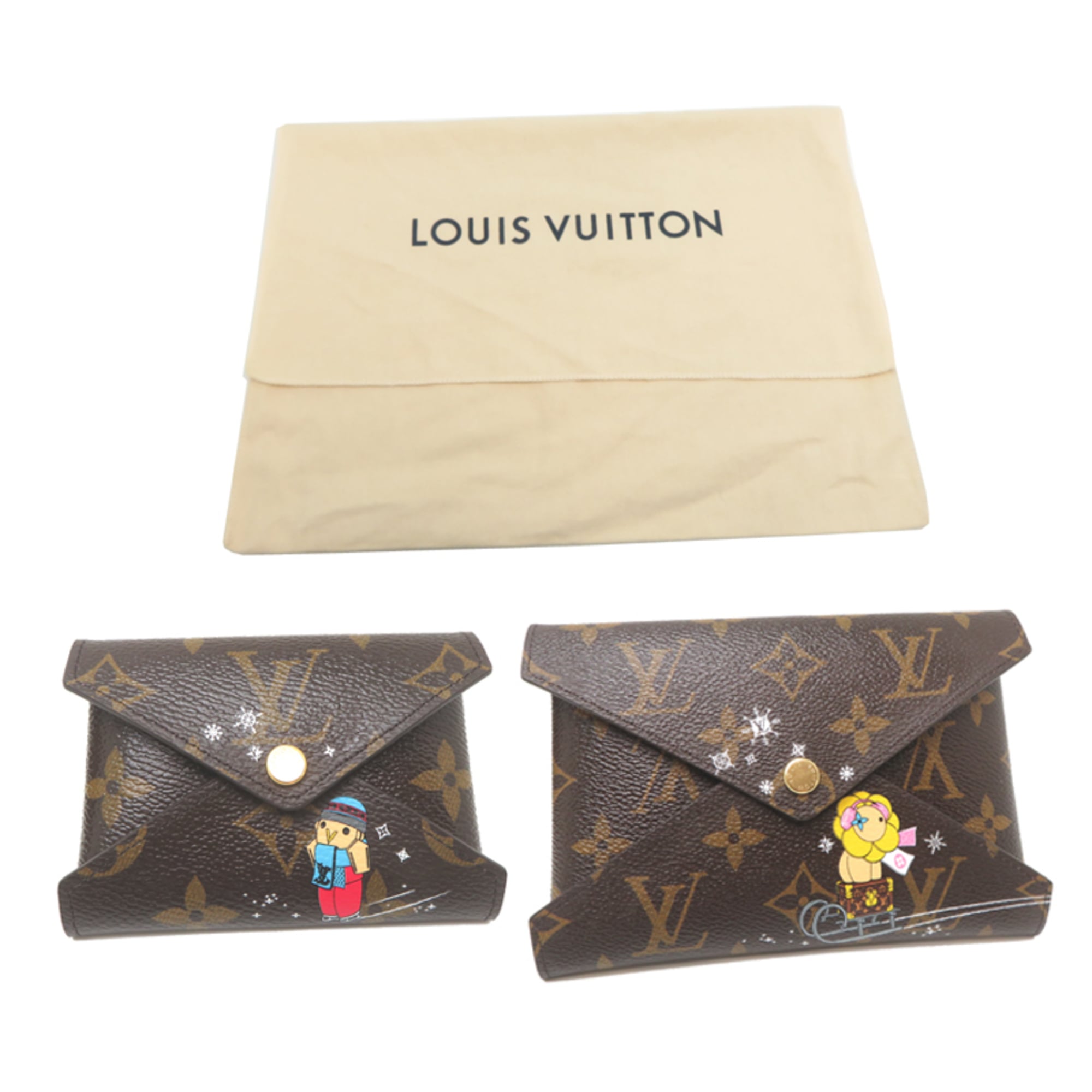 Louis Vuitton Brown Monogram Pochette Pouch (Pre-Owned)