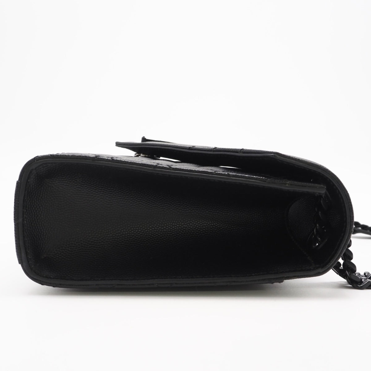 Yves Saint Laurent Black Leather Shoulder Bag (Pre-Owned)