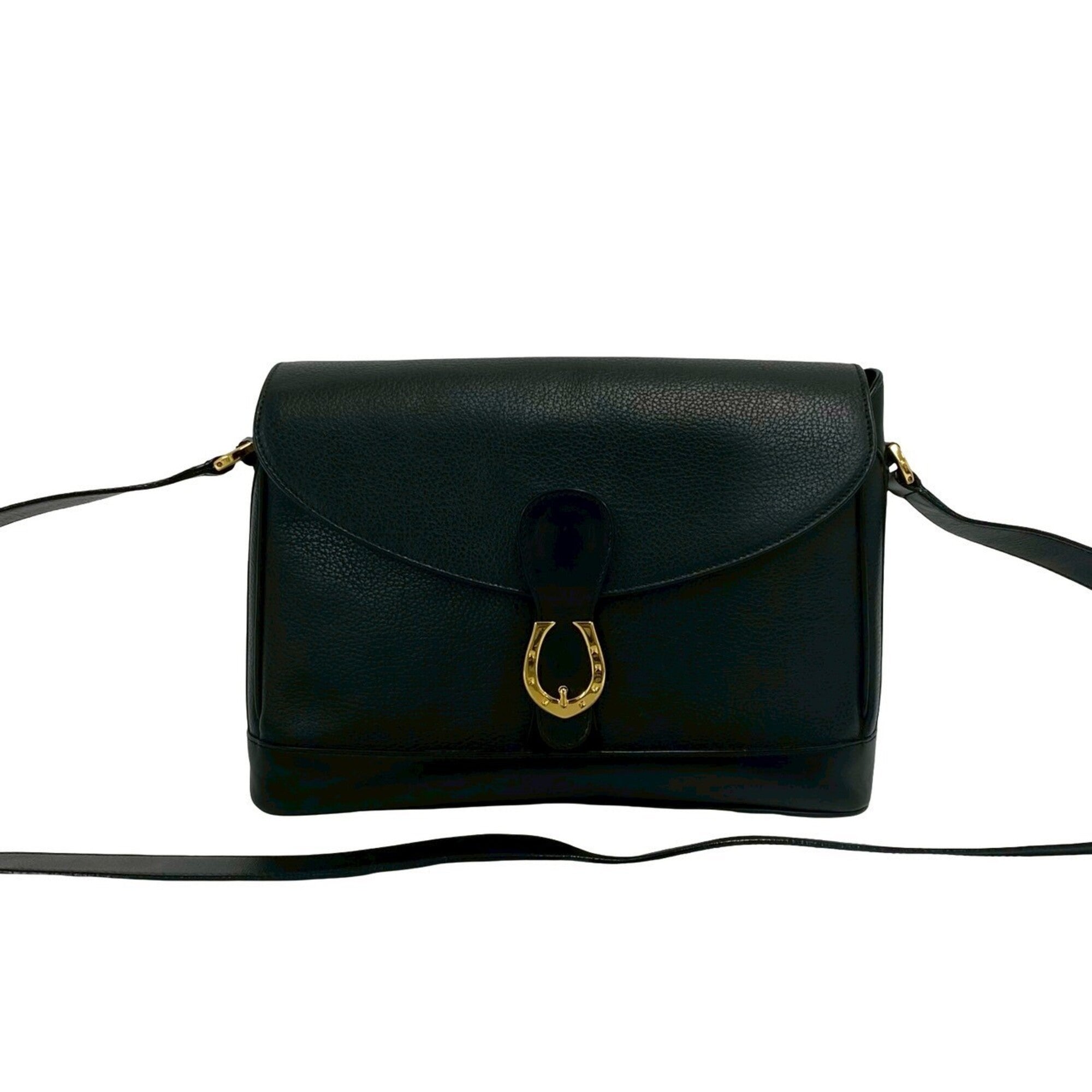 Gucci Black Leather Shoulder Bag (Pre-Owned)