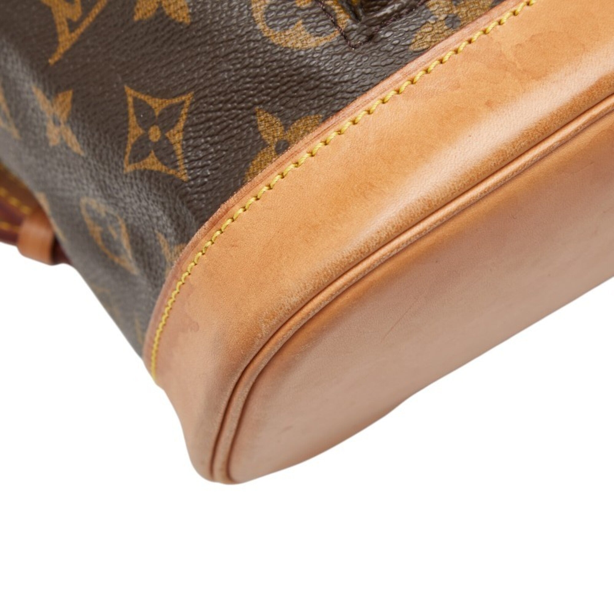 Louis Vuitton Monogram Brown Pvc Leather Backpack (Pre-Owned)