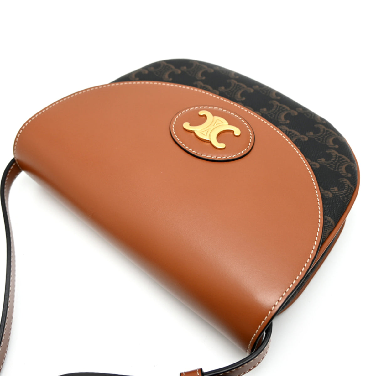 Celine Leather Pvc Shoulder Bag (Pre-Owned)