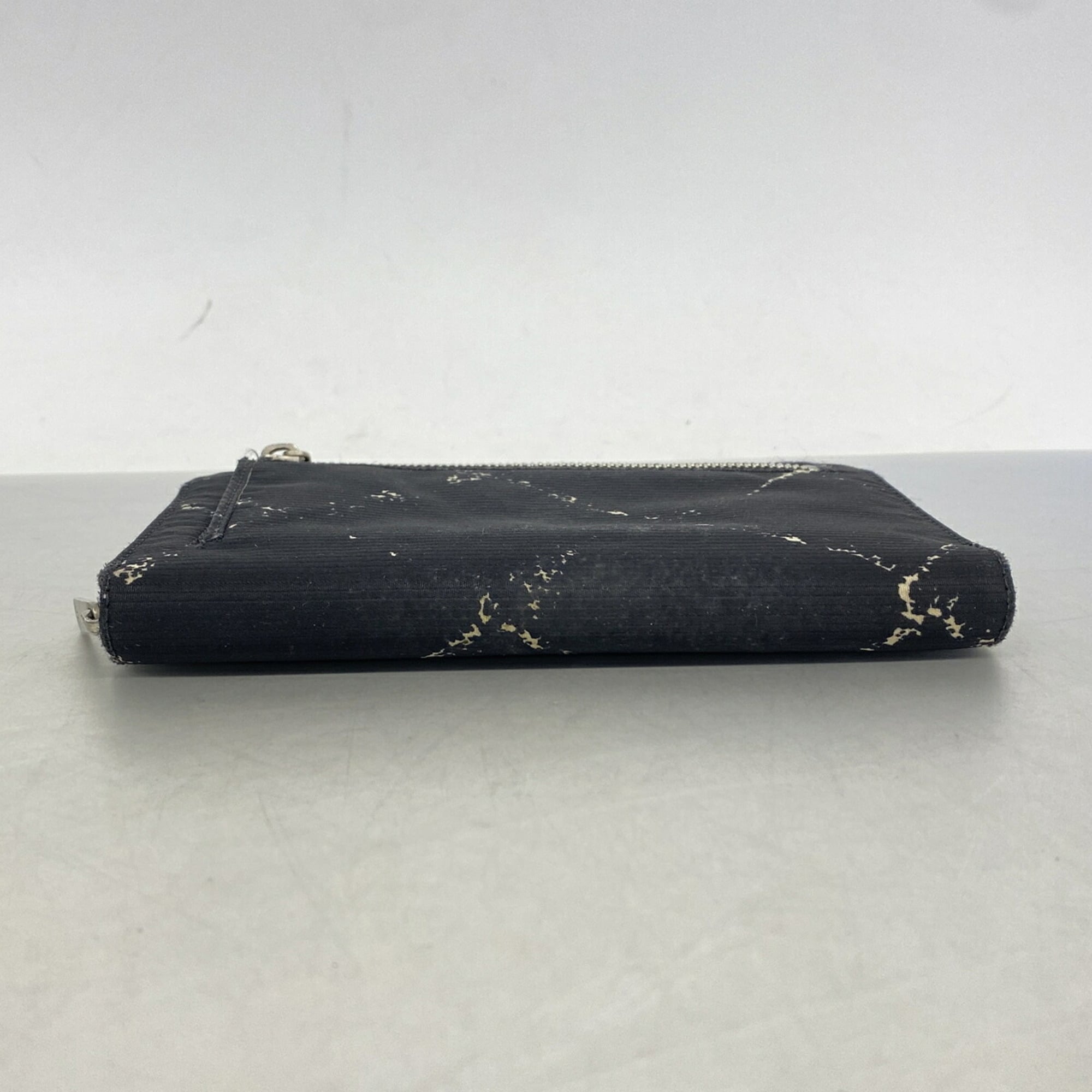Chanel Black Nylon Wallet (Bi-Fold) (Pre-Owned)