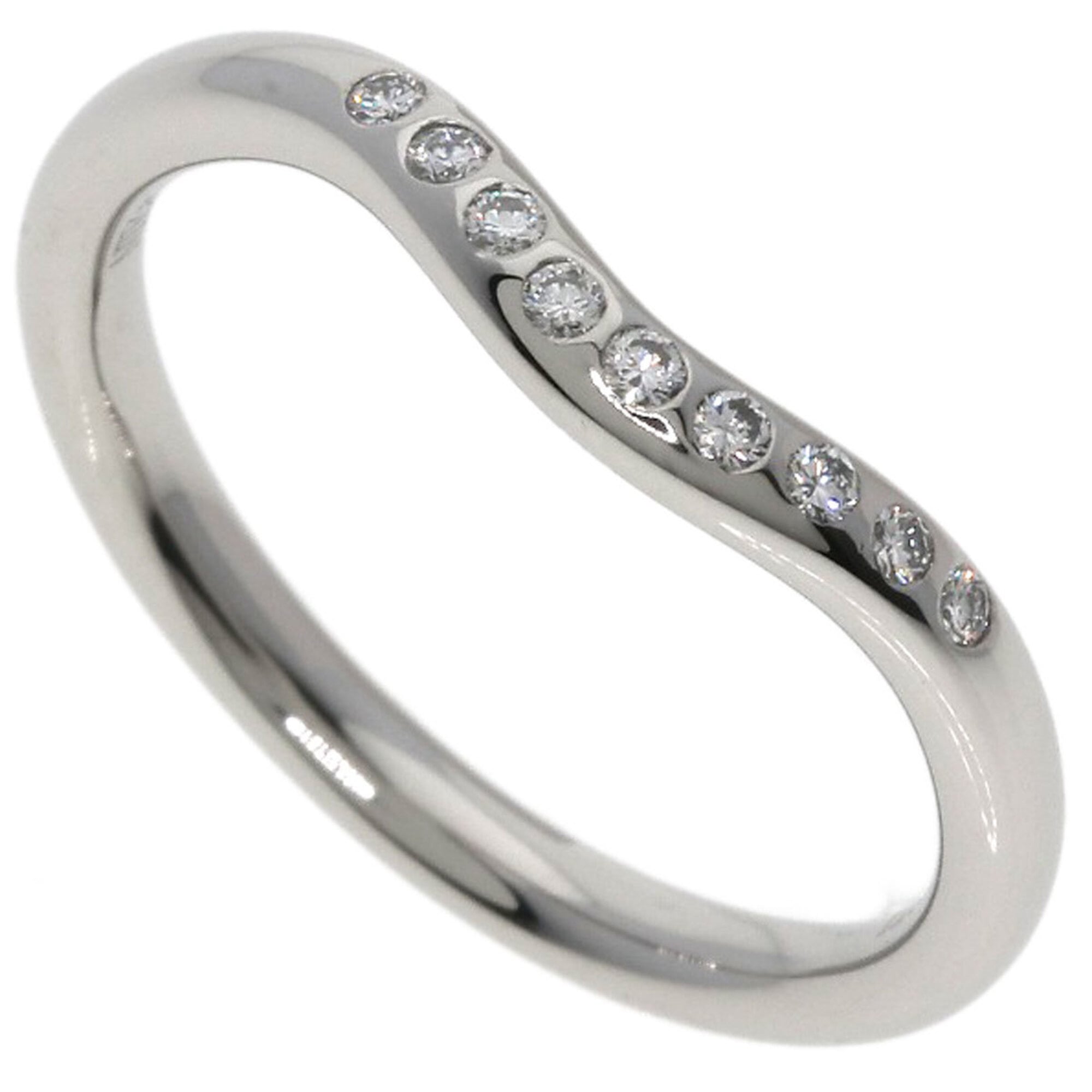 Tiffany Platinum 950 Band Ring (Pre-Owned)