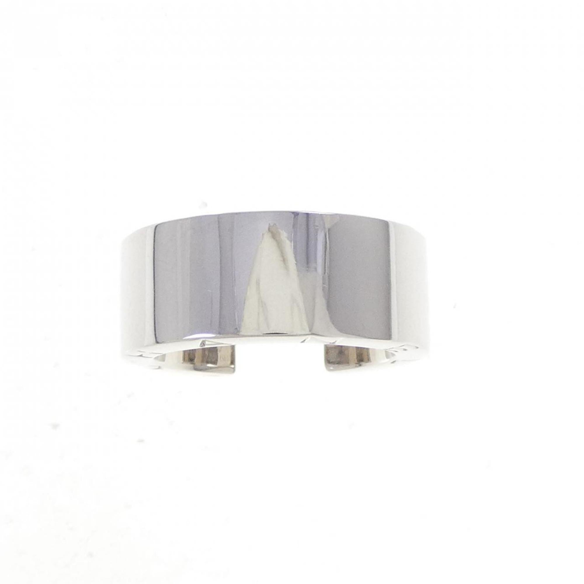 Chanel White Gold White Gold (18K) Band Ring (Pre-Owned)