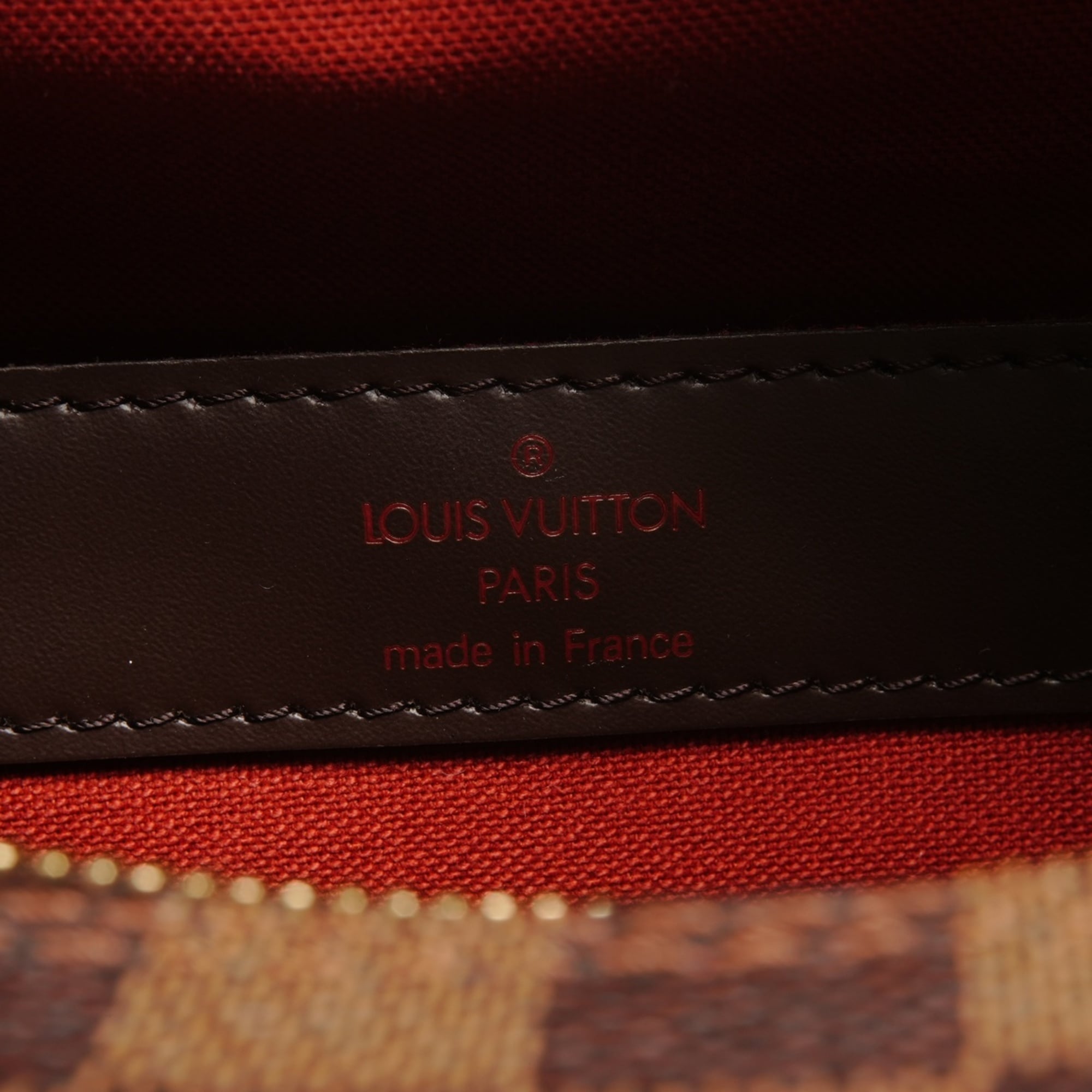 Louis Vuitton Damier Brown Damier Canvas Shoulder Bag (Pre-Owned)