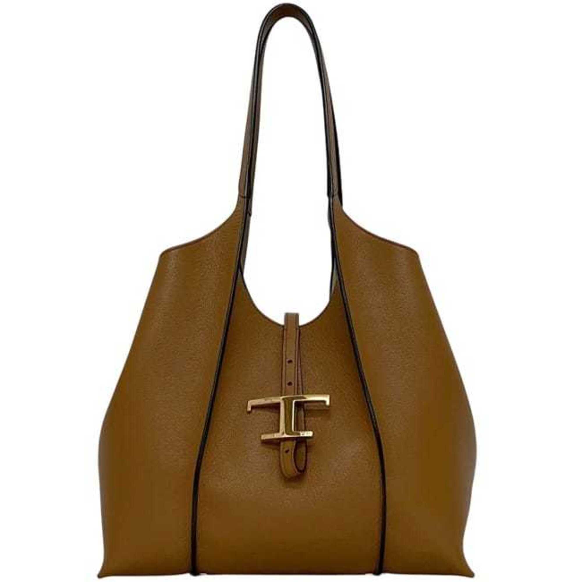 Tod's Brown Leather Tote Bag (Pre-Owned)