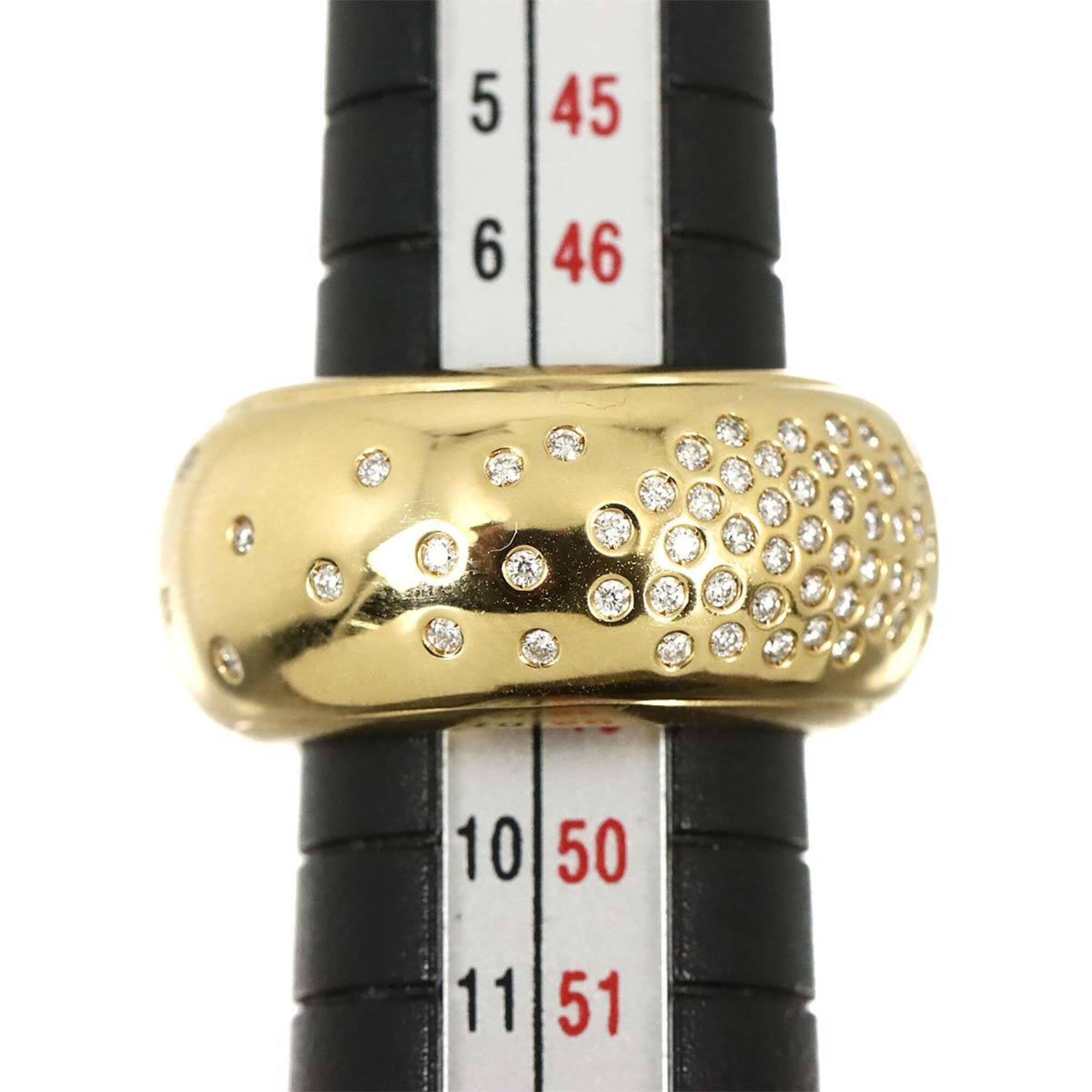 Bottega Veneta Yellow Gold (18K) Band Ring (Pre-Owned)