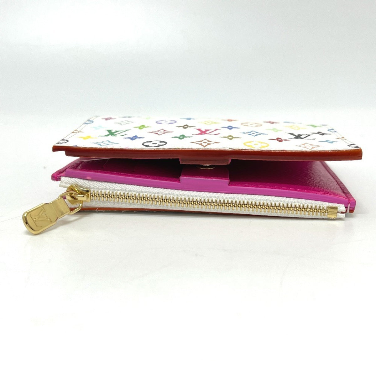 Louis Vuitton Blanc Monogram Monogram Multicolore Wallet (Bi-Fold) (Pre-Owned)