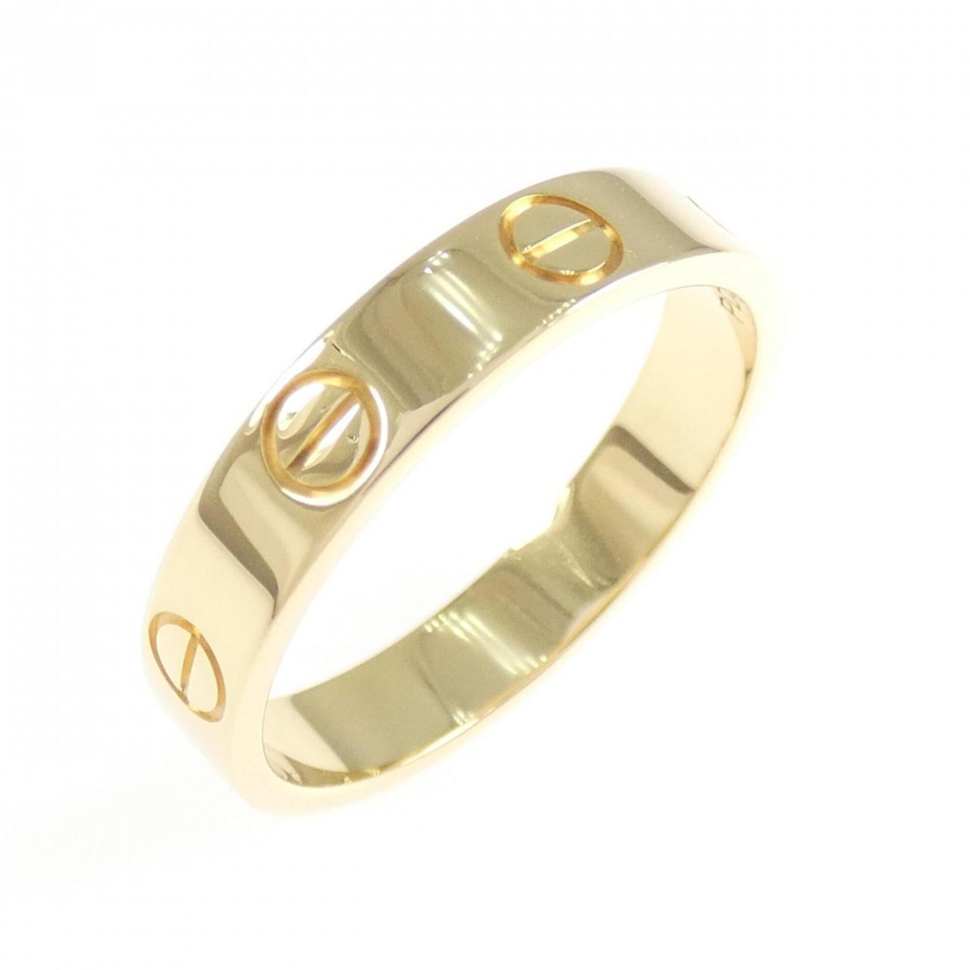 Cartier Love Yellow Gold (18K) Band Ring (Pre-Owned)