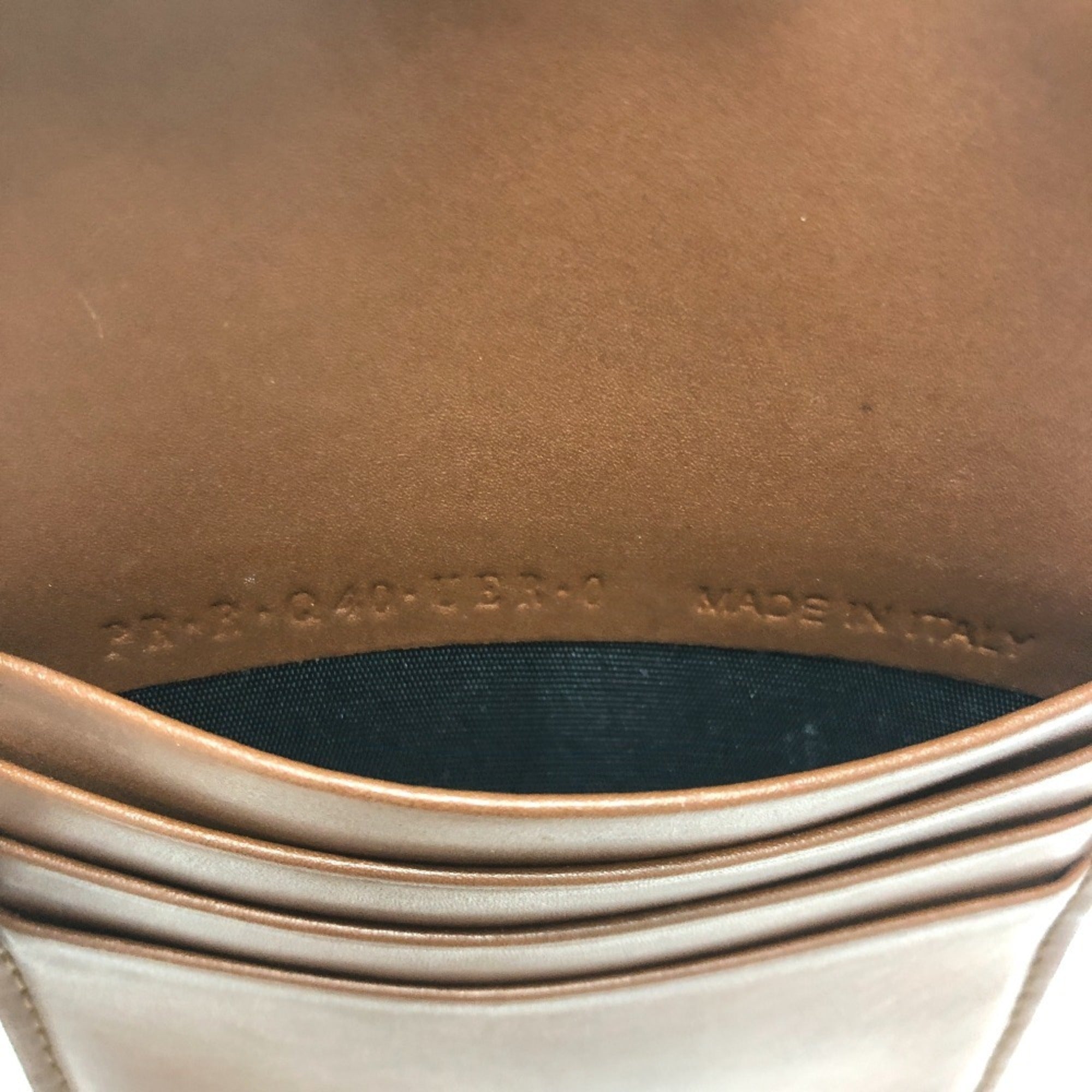 Valentino Brown Leather Shoulder Bag (Pre-Owned)
