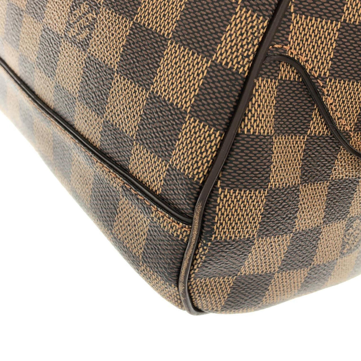 Louis Vuitton Brown Coated Canvas Handbag (Pre-Owned)