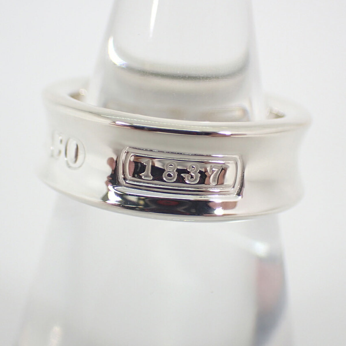 Tiffany Sterling Silver 925 Band Ring (Pre-Owned)