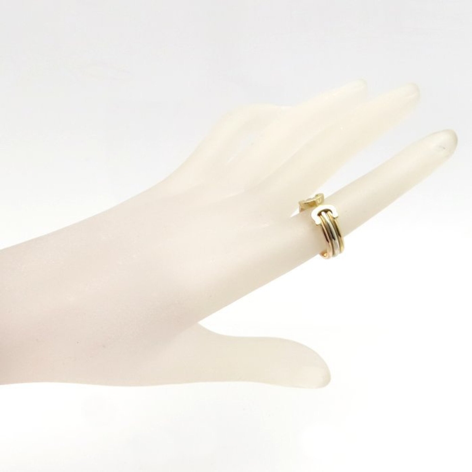 Cartier Yellow Gold (18K) Pink Gold (18K) White Gold (18K) Band Ring (Pre-Owned)