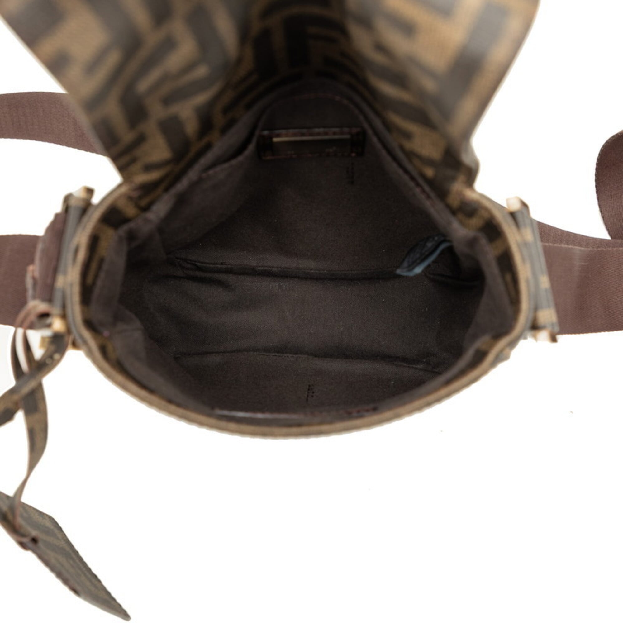 Fendi Brown Pvc Shoulder Bag (Pre-Owned)