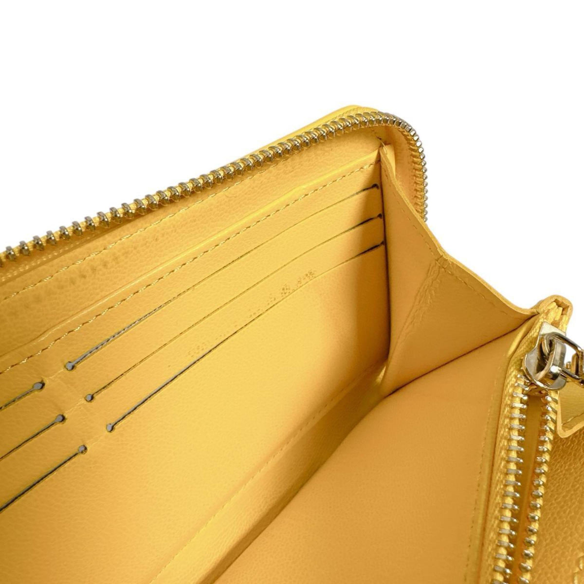 Louis Vuitton Monogram Empreinte Yellow Monogram Empreinte Long Wallet (Bi-Fold) (Pre-Owned)