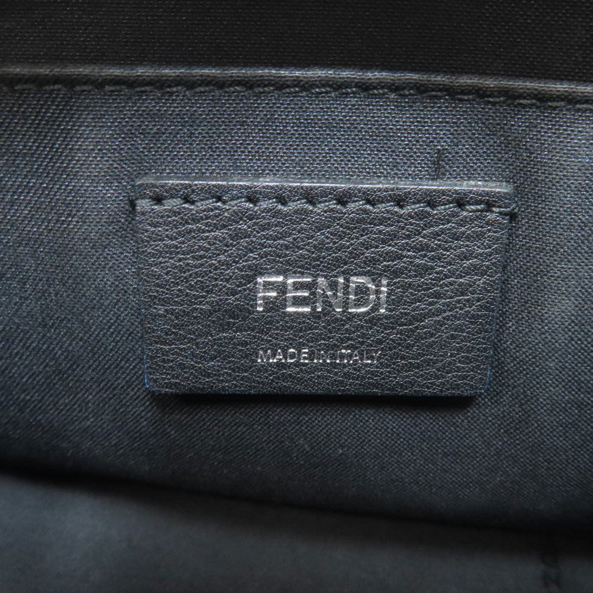 Fendi Black Leather Handbag (Pre-Owned)