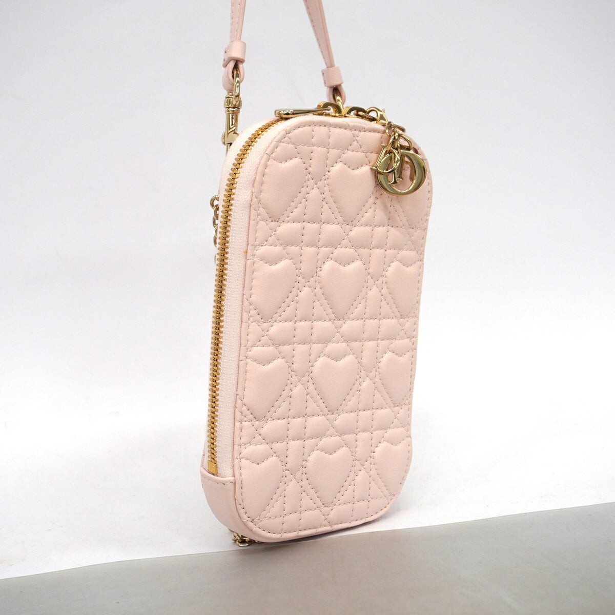 Christian Dior Pink Leather Shoulder Bag (Pre-Owned)