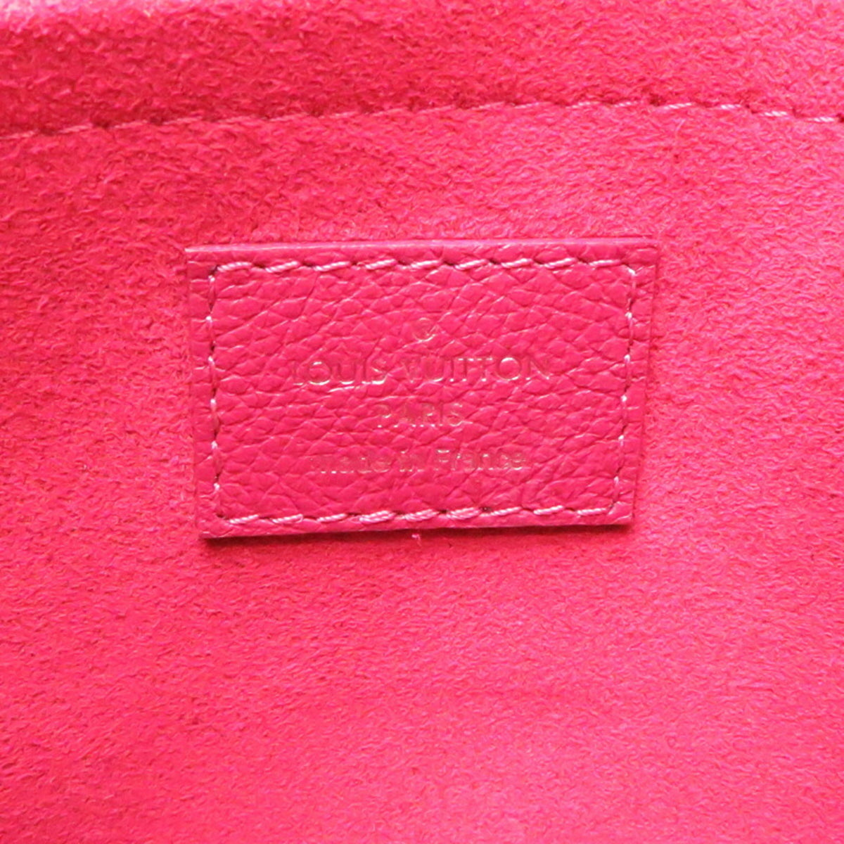 Louis Vuitton Bordeaux Ivory Leather Shoulder Bag (Pre-Owned)