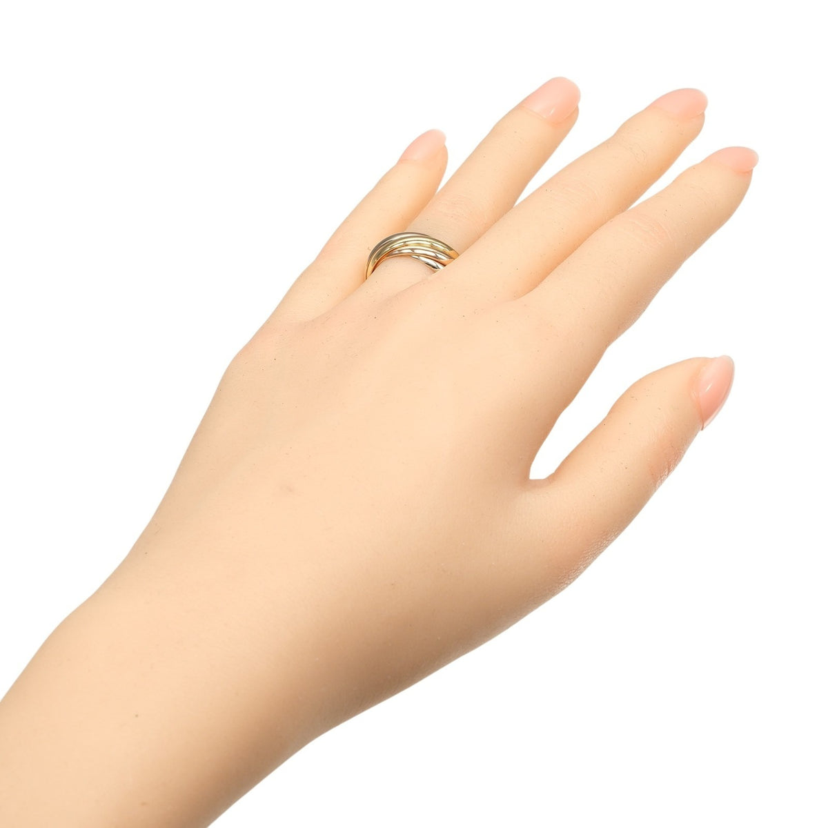 Cartier Yellow Gold (18K) Pink Gold (18K) White Gold (18K) Band Ring (Pre-Owned)