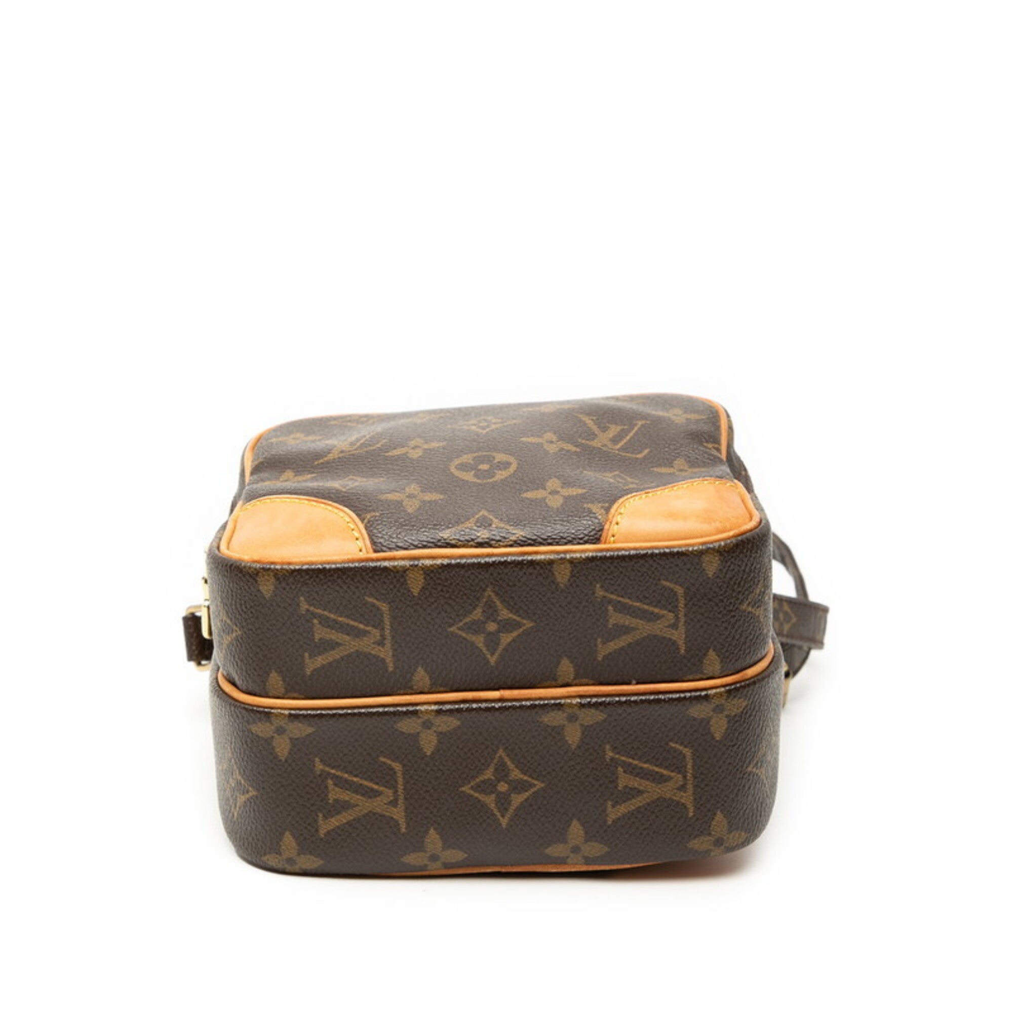 Louis Vuitton Brown Pvc Leather Shoulder Bag (Pre-Owned)