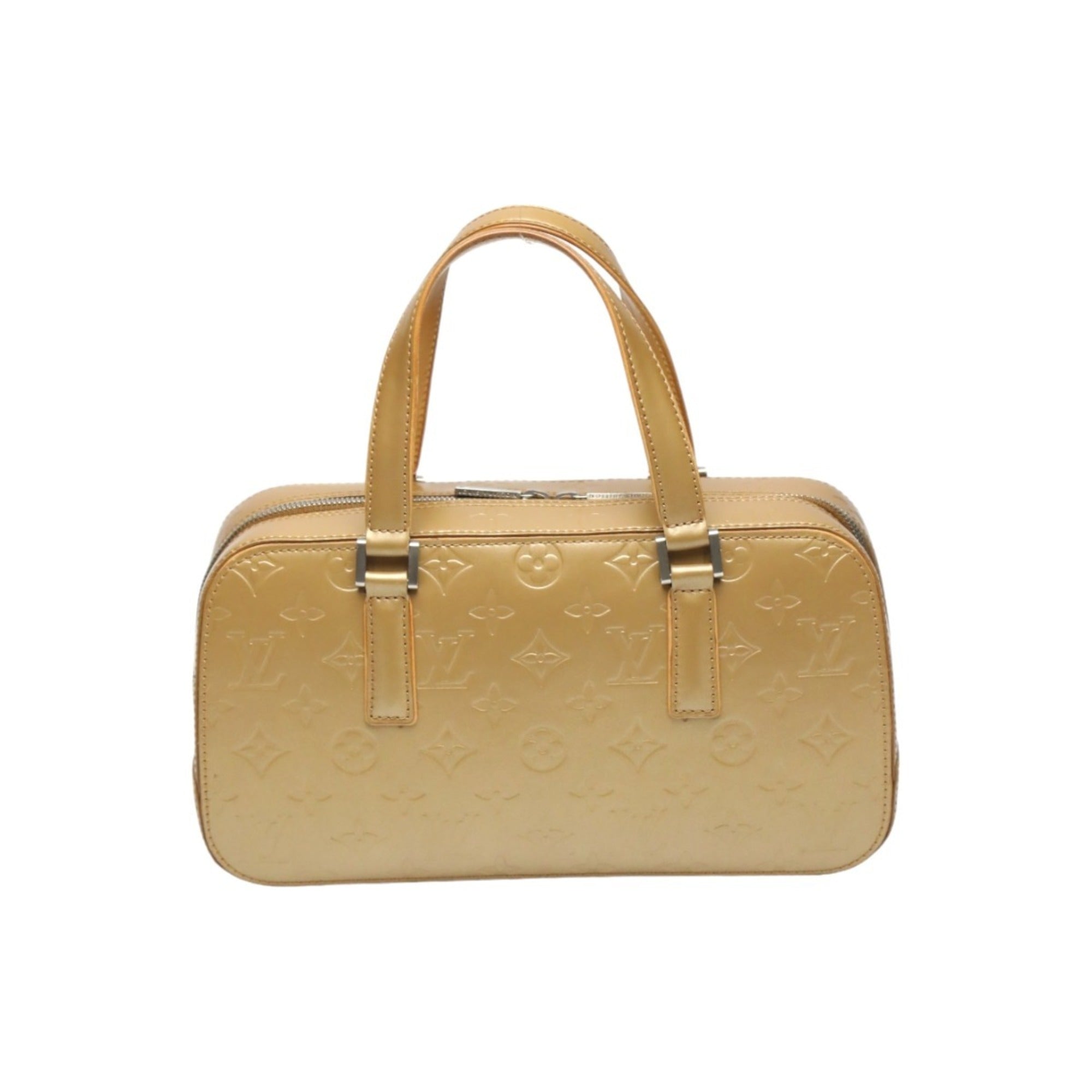 Louis Vuitton Gold Monogram Mat Handbag (Pre-Owned)