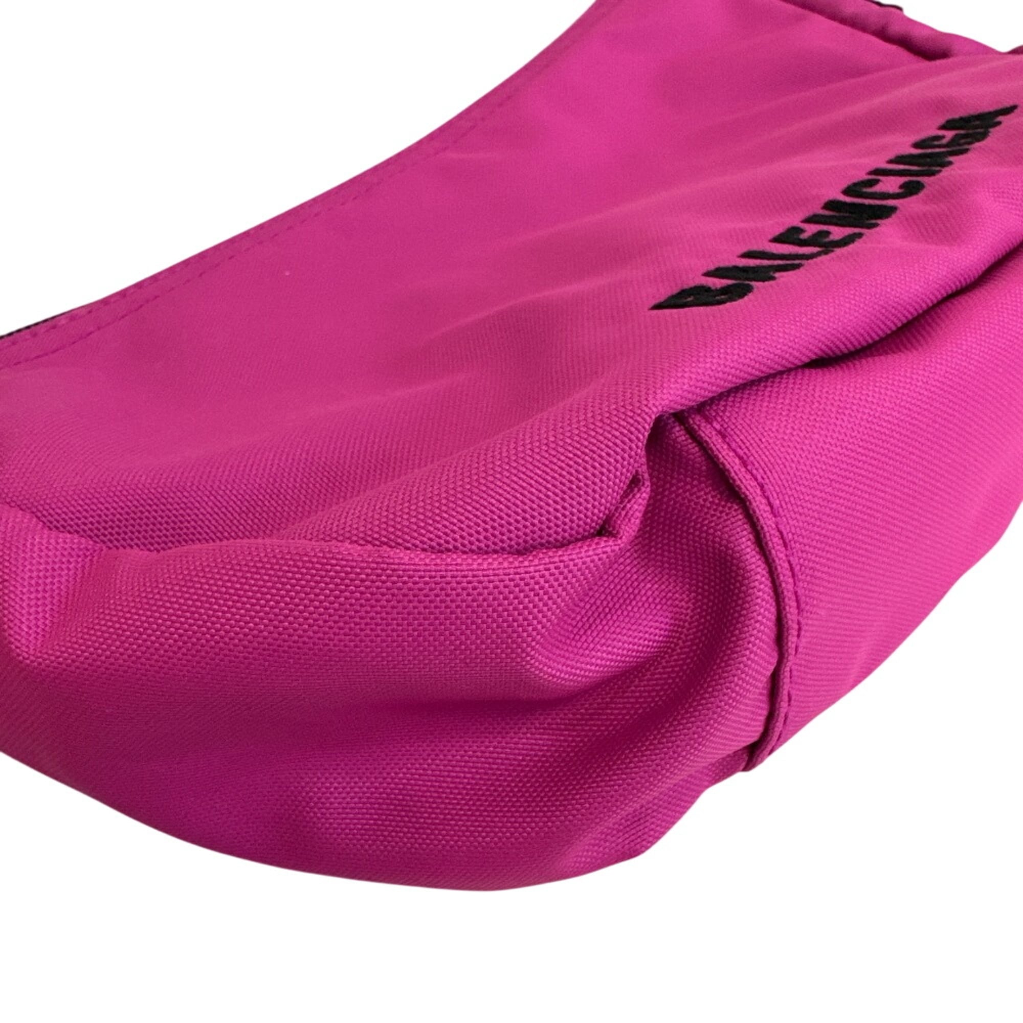 Balenciaga Pink Nylon Shoulder Bag (Pre-Owned)