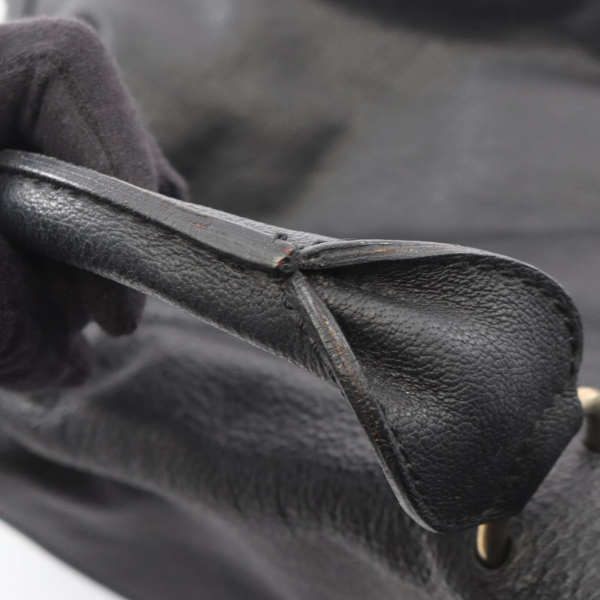 Chloé Black Leather Handbag (Pre-Owned)