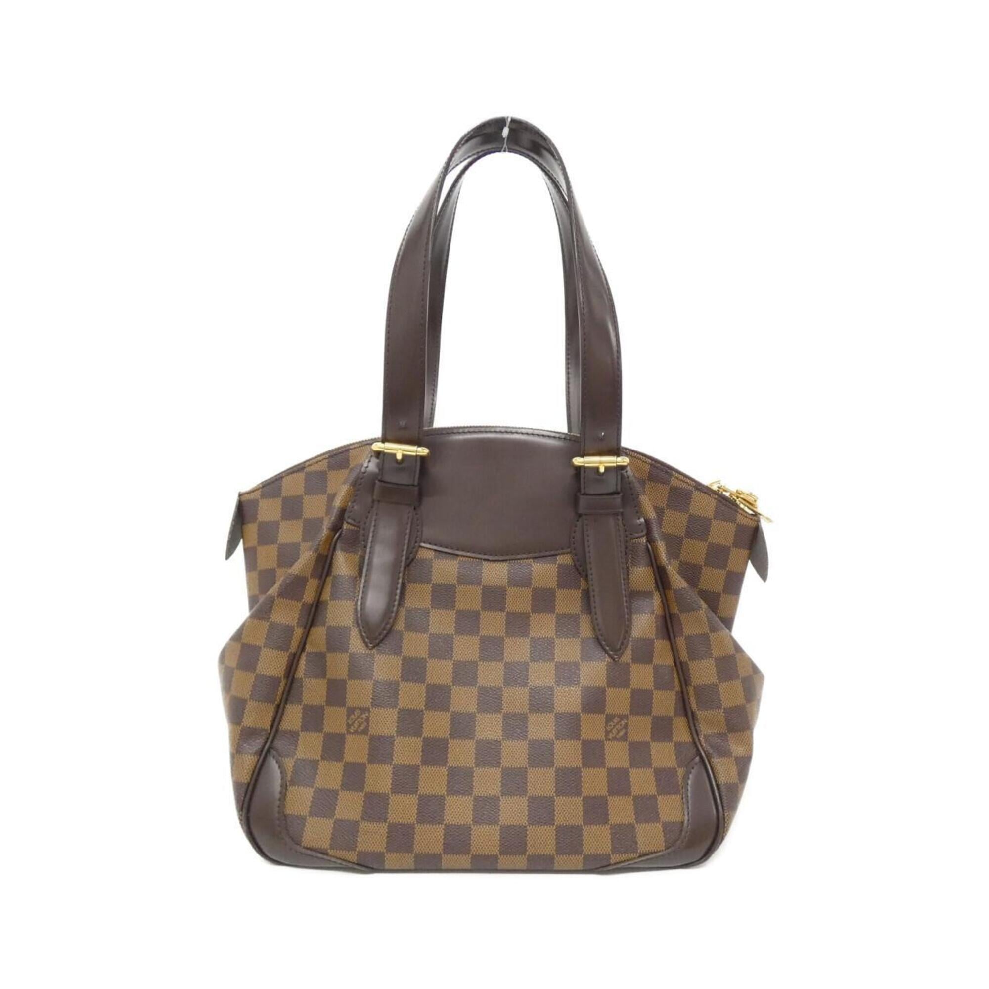 Louis Vuitton Ebene Coated Canvas Shoulder Bag (Pre-Owned)
